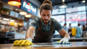 Le persone che puliscono il tavolo nei fast food condividono queste 9 caratteristiche poco note